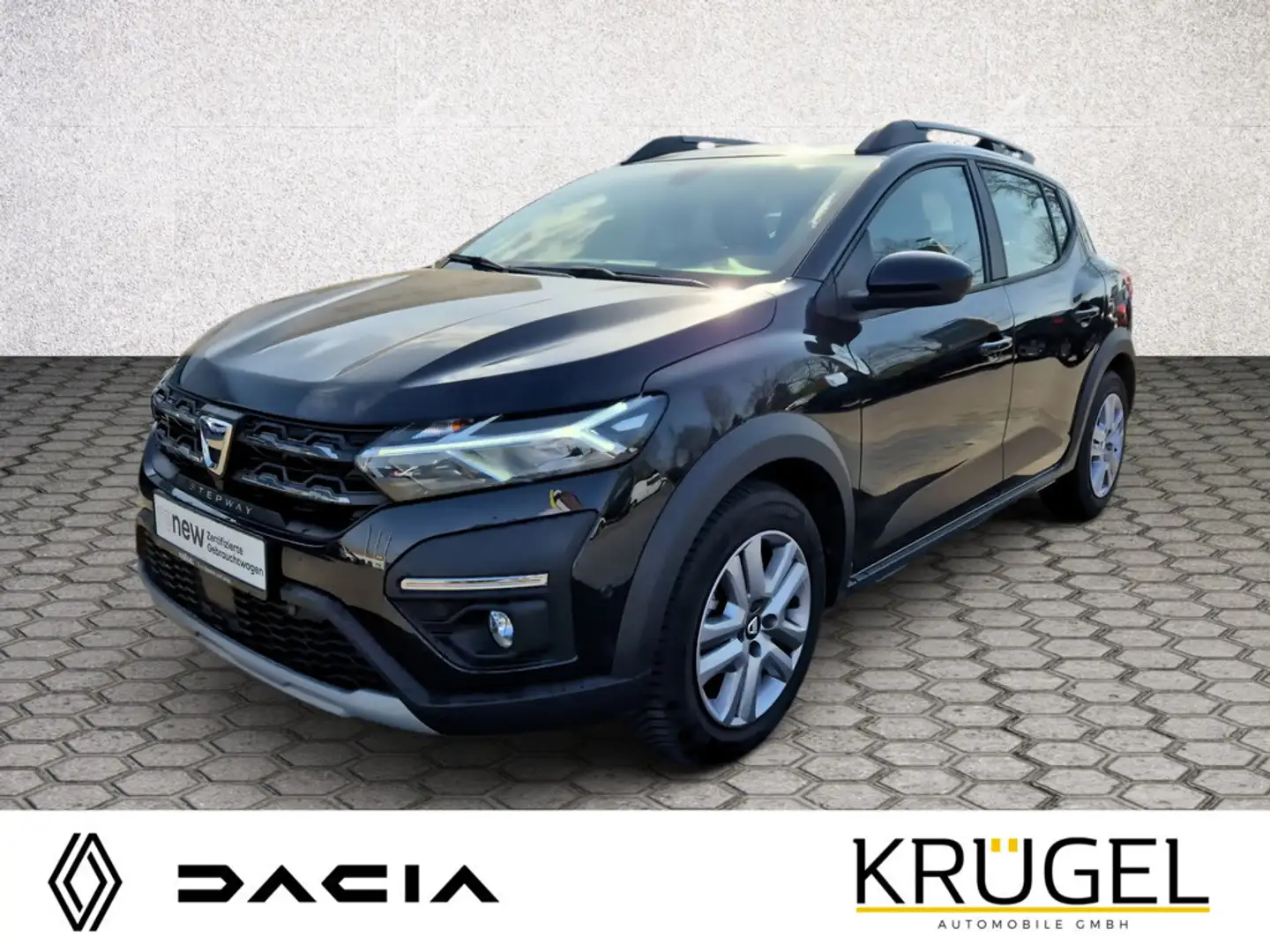 Dacia Sandero Stepway TCe 100 ECO-G Comfort Schwarz - 1