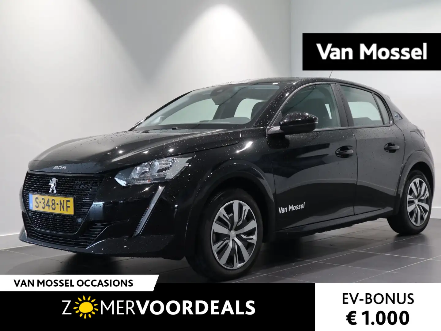 Peugeot e-208 EV Active - APPLE CARPLAY/ ANDROID AUTO - CRUISE C Noir - 1