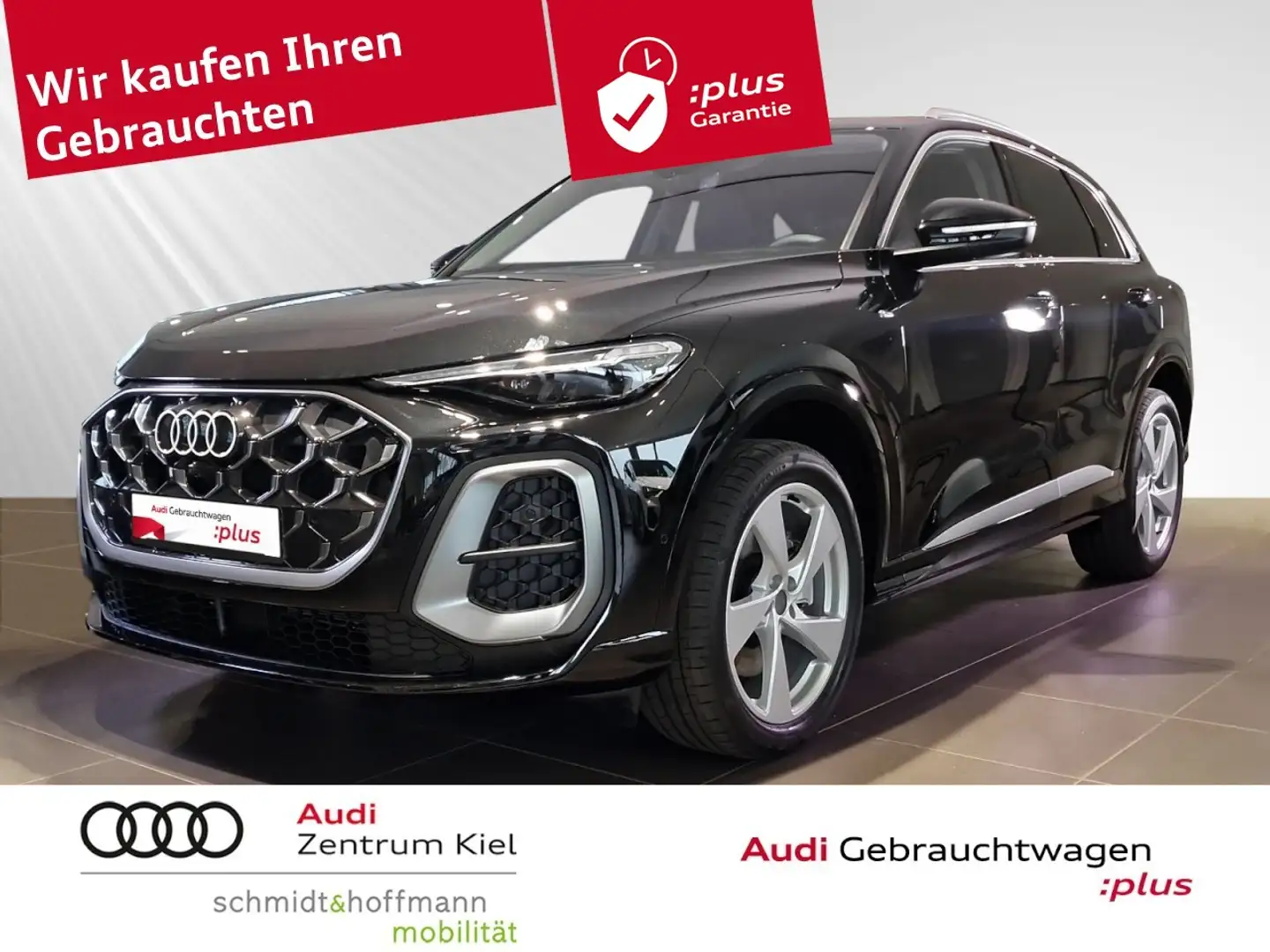 Audi Q5 TDI quattro S-tronic S-line AHK ACC LED+ Klima Schwarz - 1