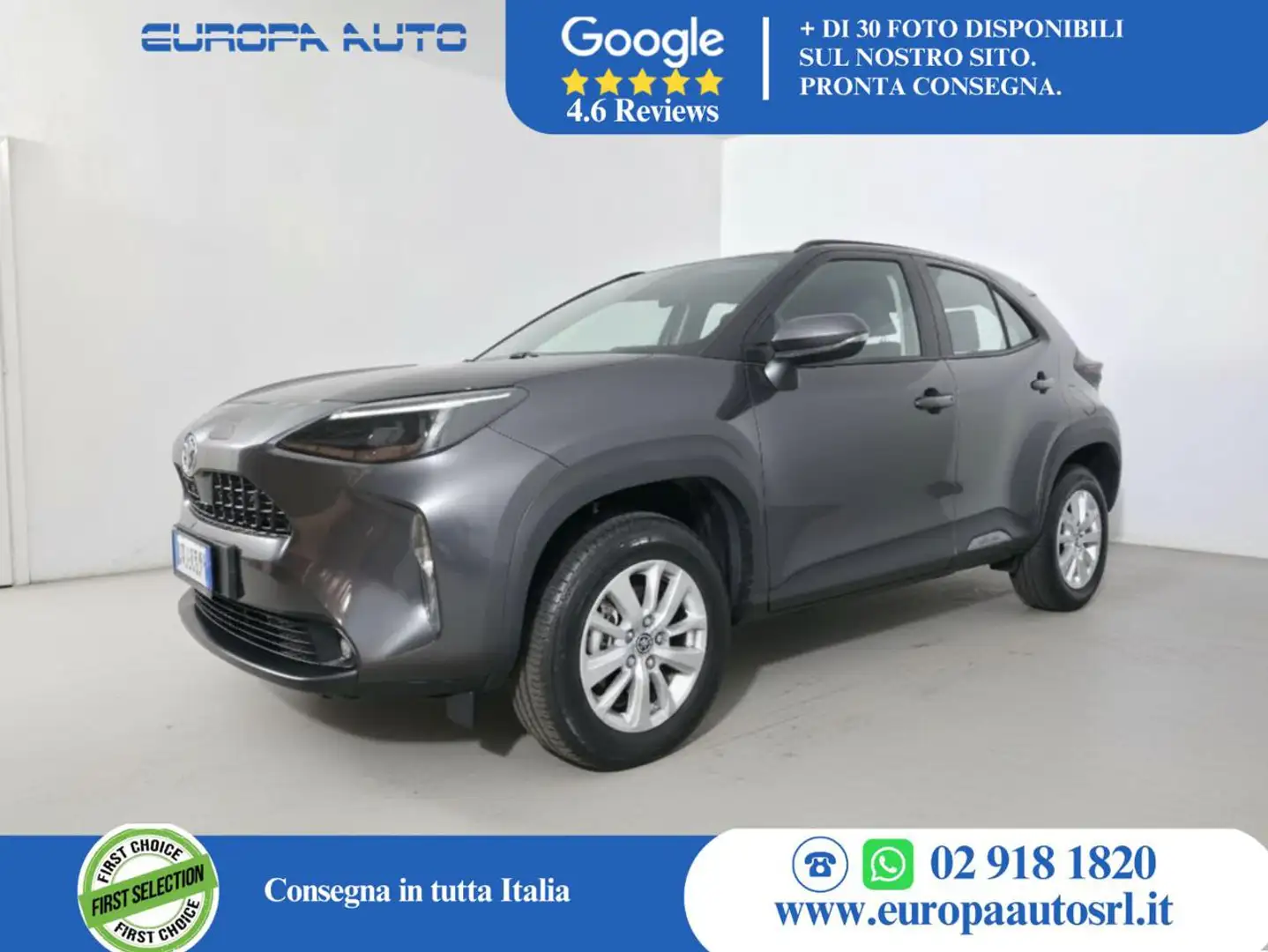 Toyota Yaris Cross 1.5 Hybrid 5p. E-CVT Active *BUSINESS PACK* Grijs - 1