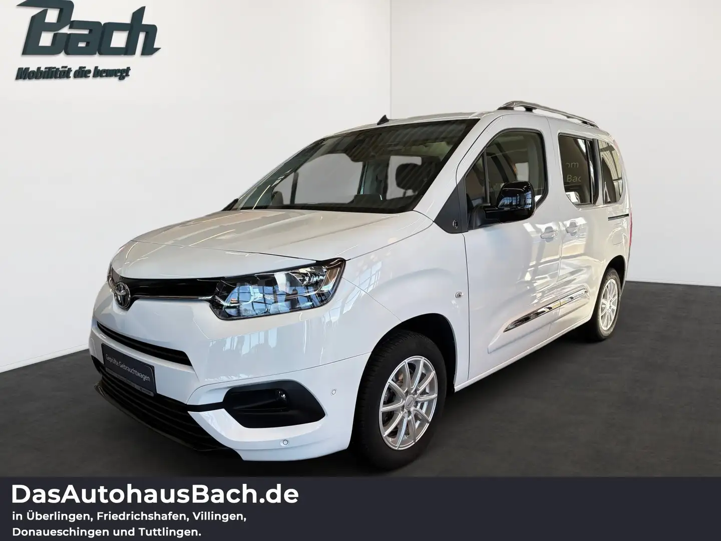 Toyota Proace City Verso 1.2. L1 Team D ACC+Navi+SHZ+LM Blanc - 1