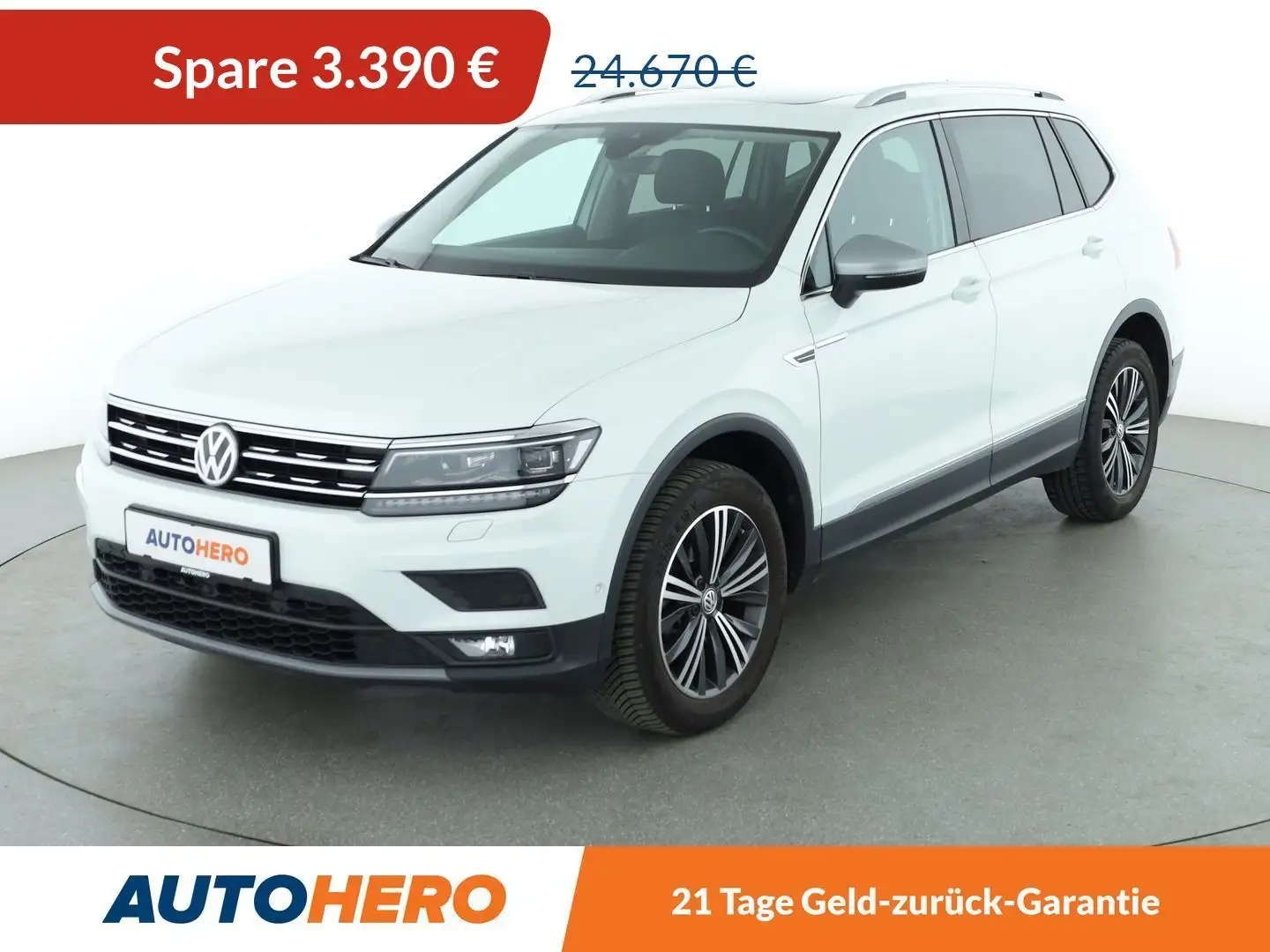Volkswagen Tiguan Allspace 1.5 TSI ACT Comfortline*DYNAUDIO*360CAM*LED*ACC* Weiß - 1