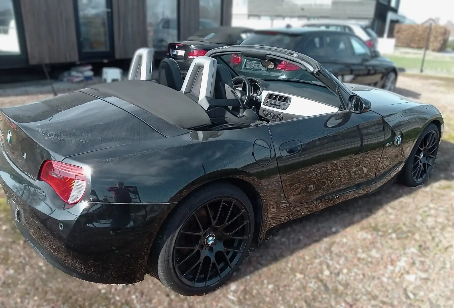 BMW Z4 2.0i M- sportstuur en sportzetels leder zwart Noir - 2