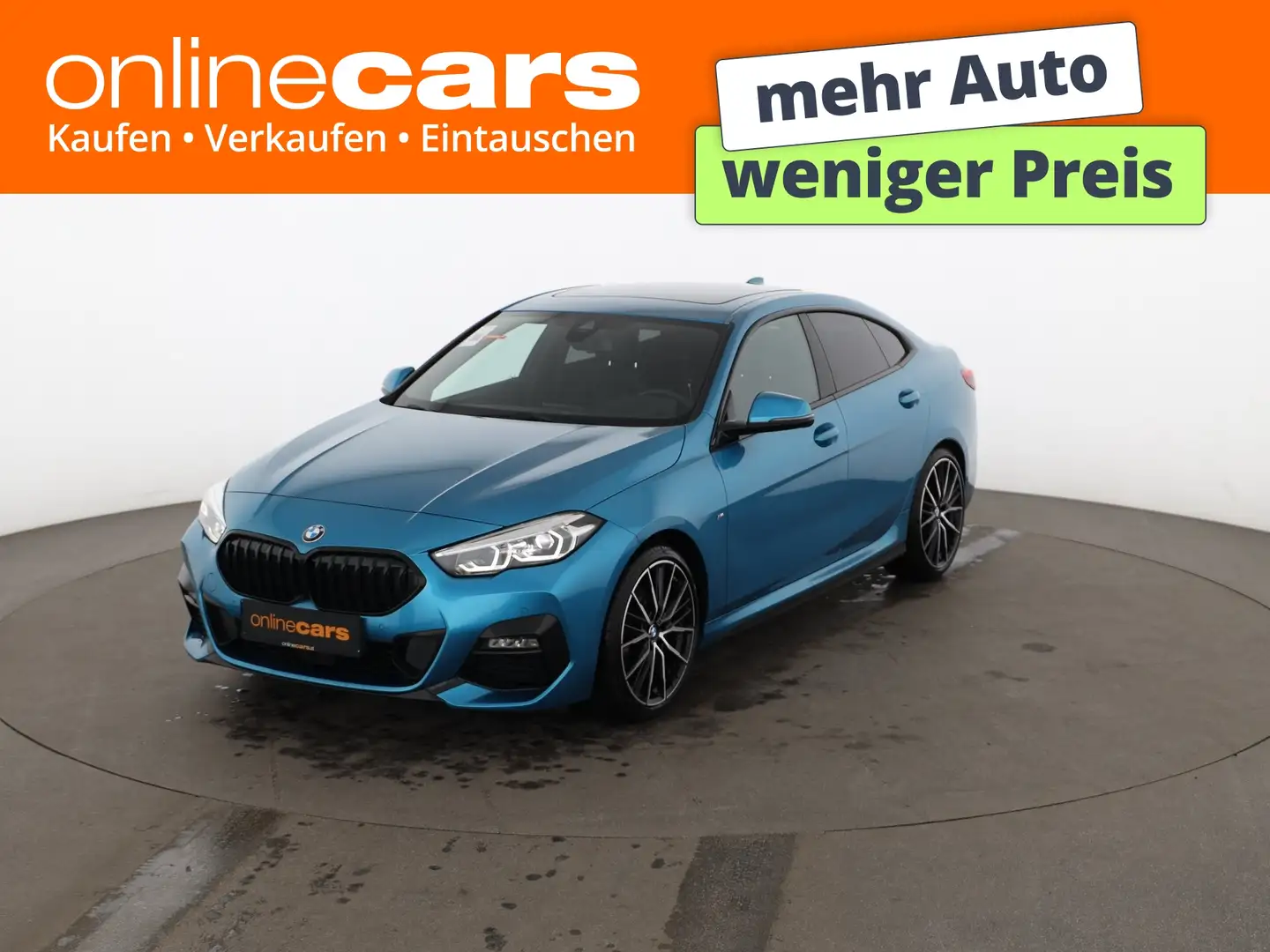 BMW 218 i Gran Coupe M-Sport Aut LED SKY HEAD-UP RADAR Blau - 1