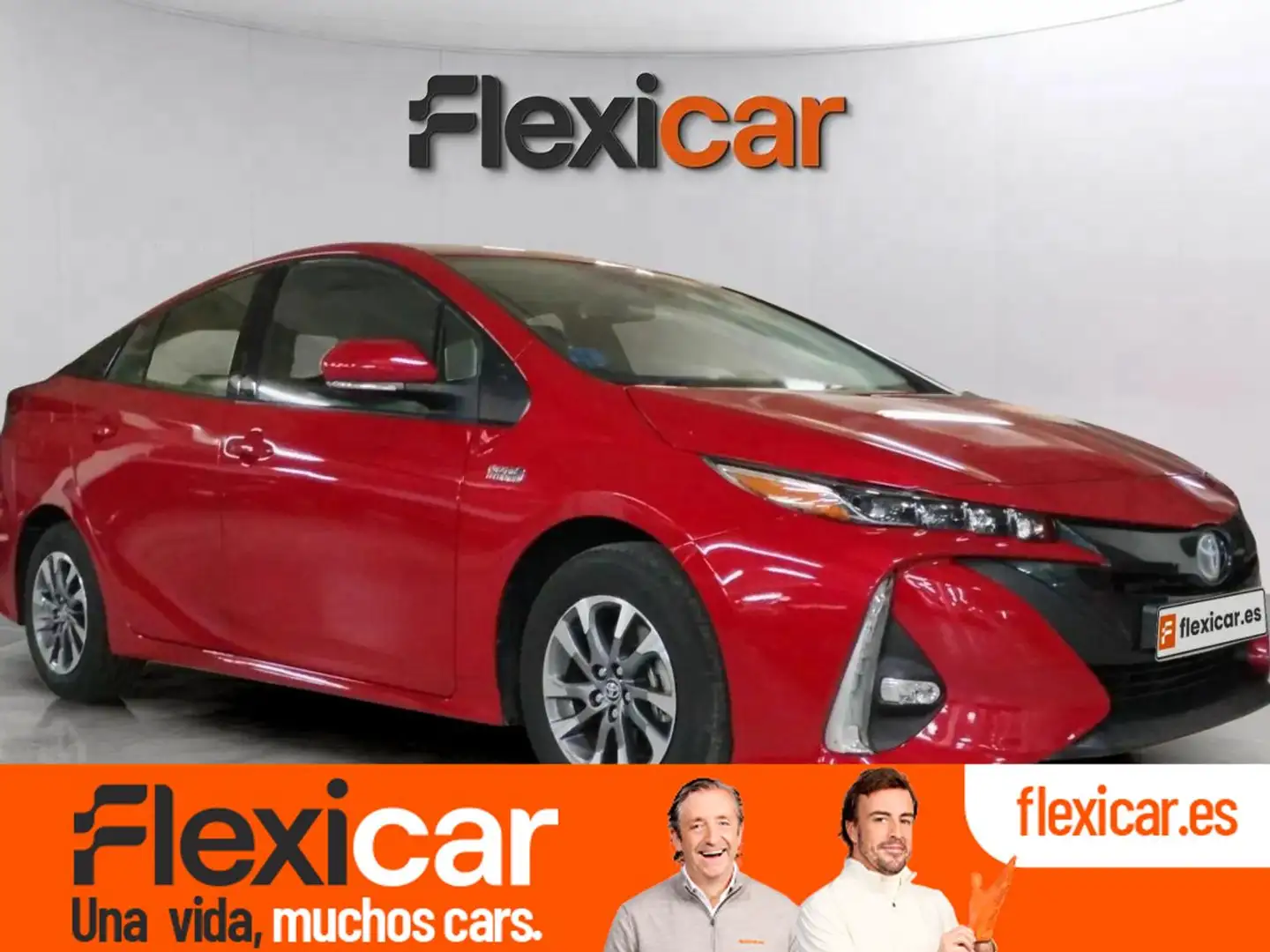 Toyota Prius Plug-In 125PH Advance Rojo - 1