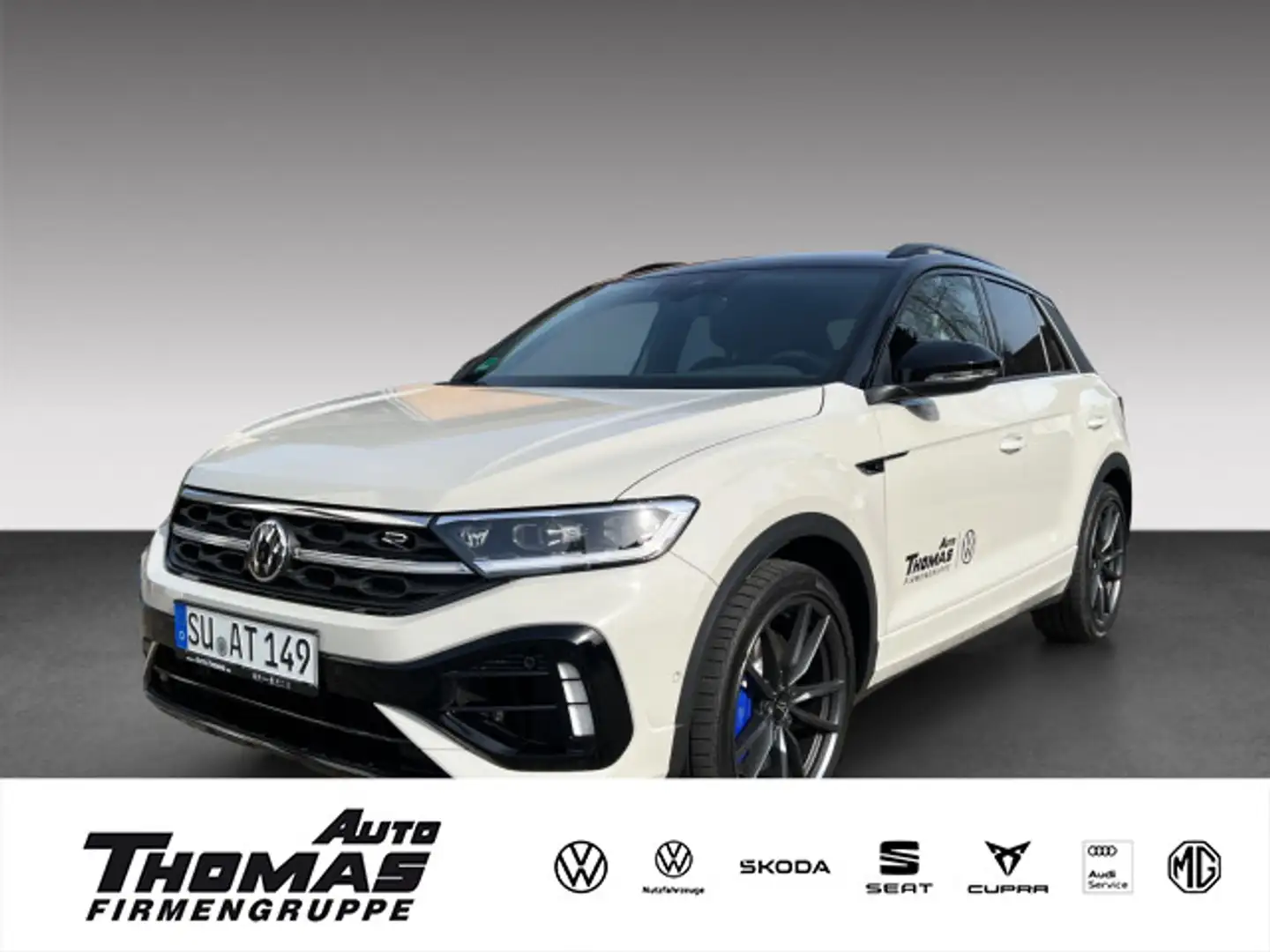 Volkswagen T-Roc 2.0 TSI 4Motion DSG R AHK DCC Black Style Grau - 1