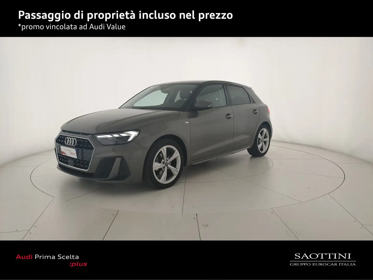Audi A1 Sportback 35 1.5 TFSI S line edition S tronic Grigio - 1