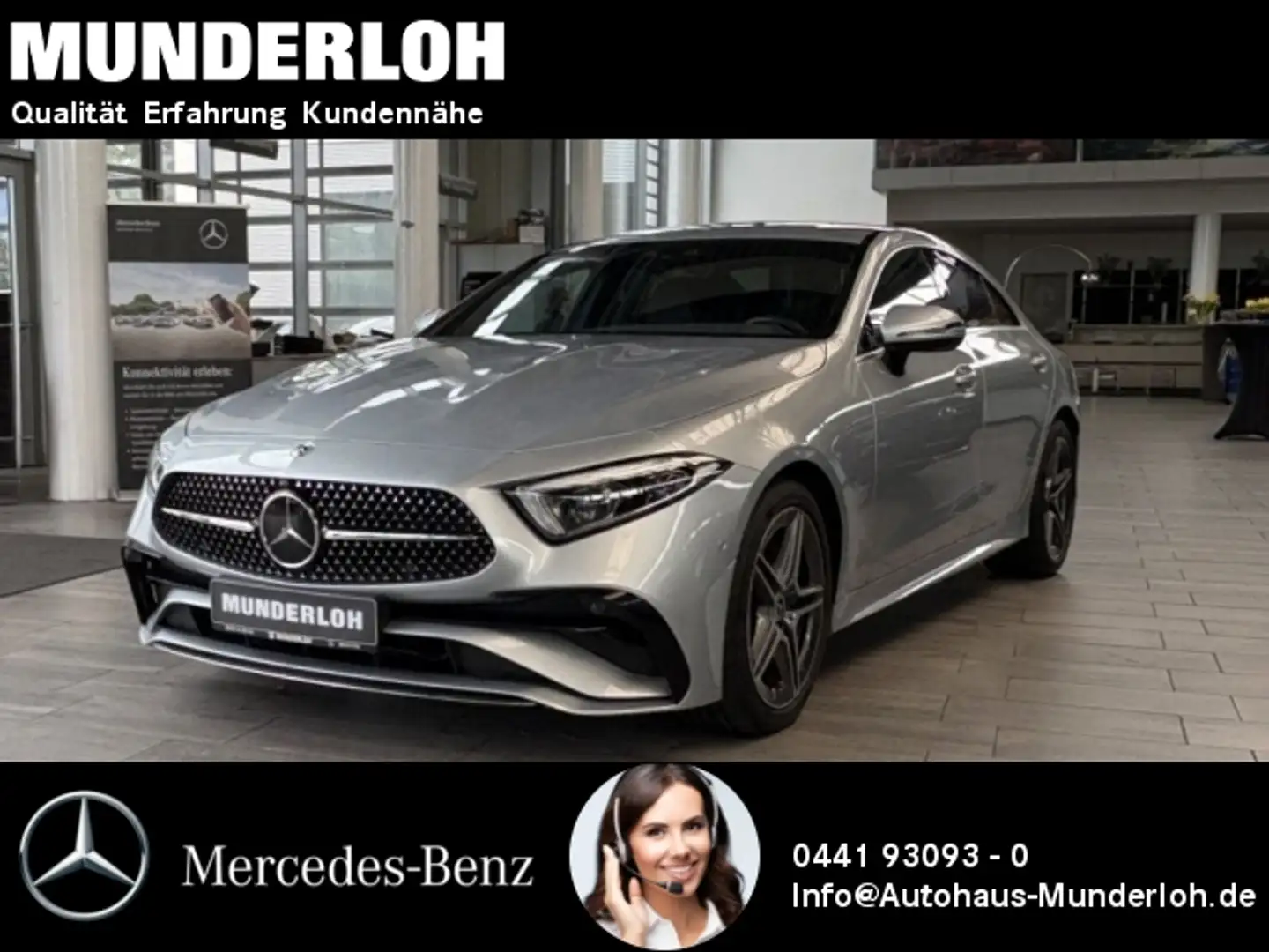 Mercedes-Benz CLS 400 d 4MATIC AMG Line AMG Line+SD+360° Срібний - 1