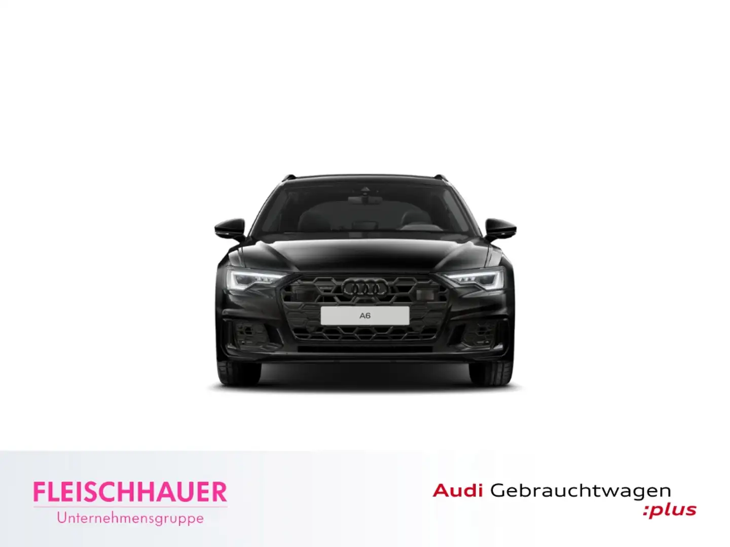 Audi A6 Avant 50 TDI quattro S line Pano+AHK+Matrix+CarPla Schwarz - 2