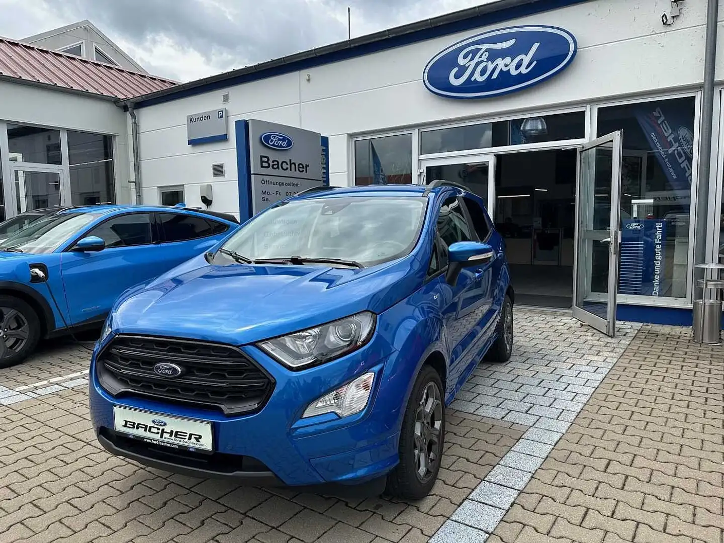 Ford EcoSport 1.0 ST-Line *NAVI*B&O*WINTER* Bleu - 1
