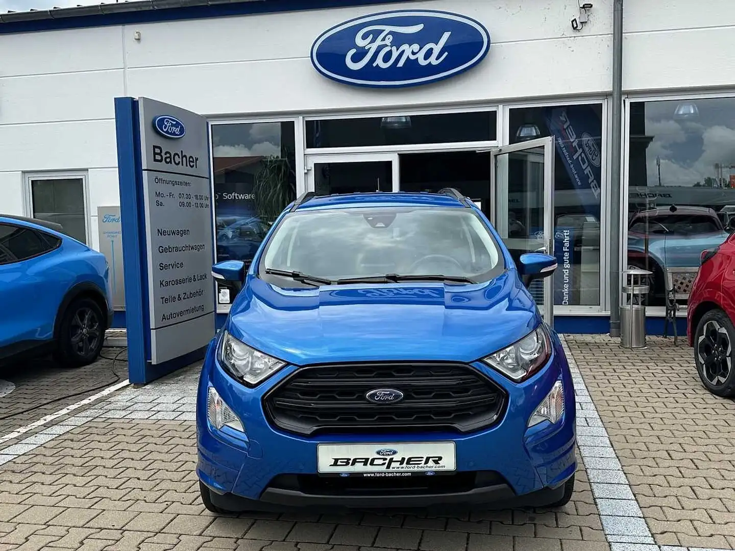 Ford EcoSport 1.0 ST-Line *NAVI*B&O*WINTER* Bleu - 2