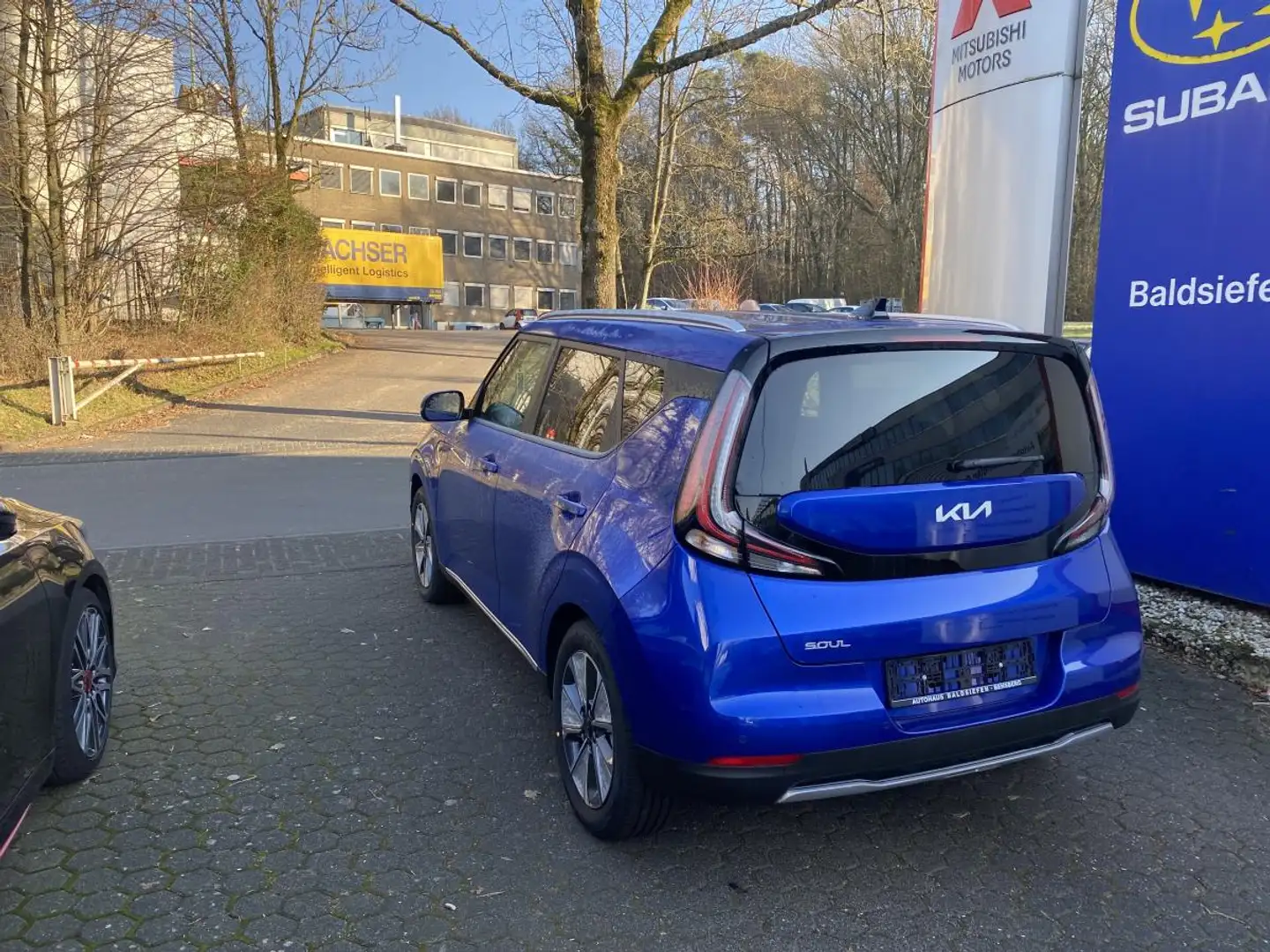 Kia Soul 64-kWh Inspiration Wärmepumpe Leder-Paket Blau - 2