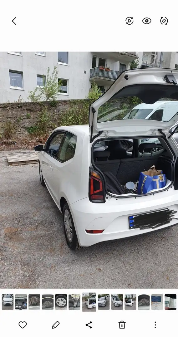Volkswagen up! move up! BMT/Start-Stopp EcoFuel Weiß - 1