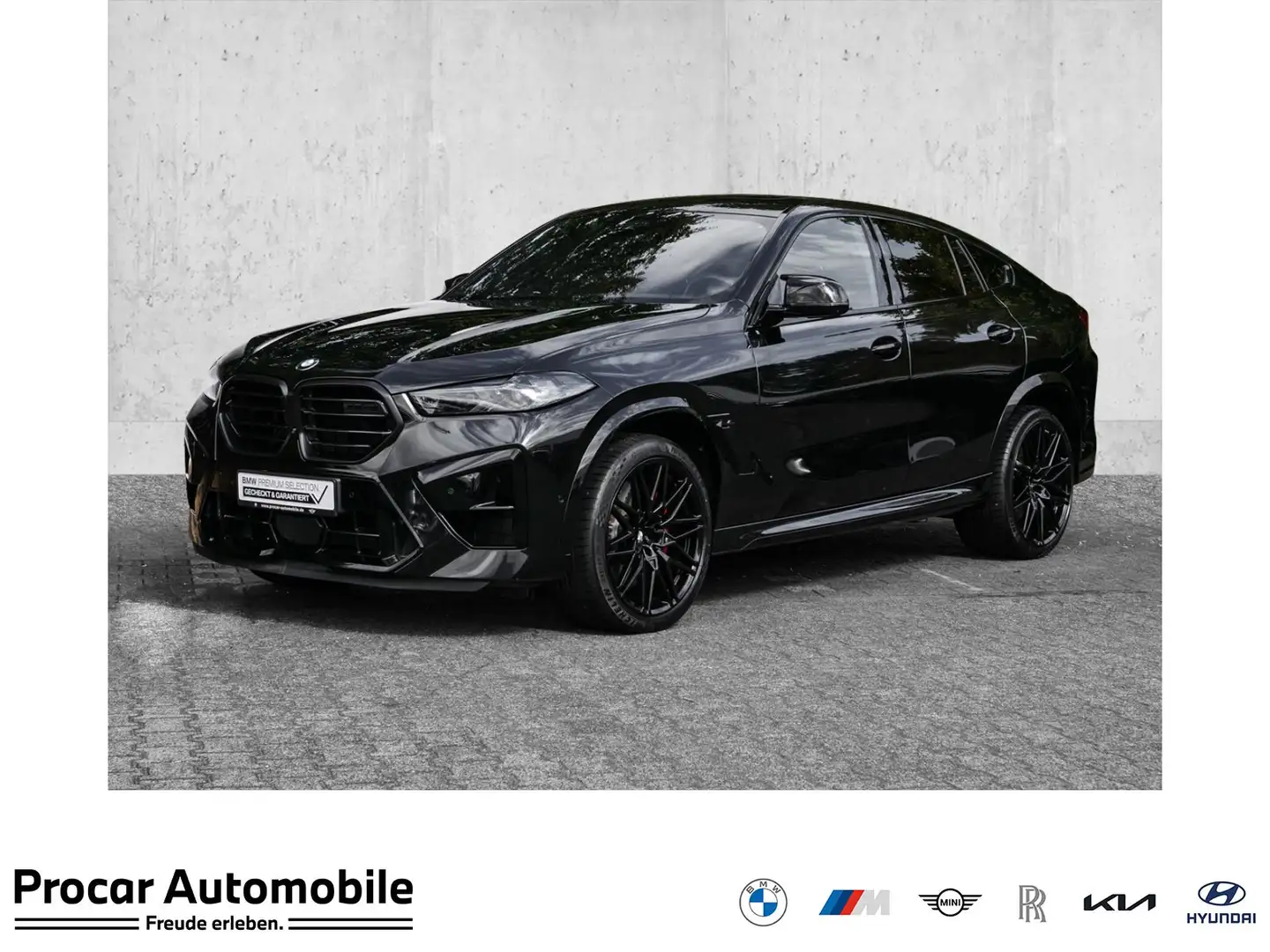 BMW X6 M Competition AHK Softclose SkyLounge DA Pro PA Pro Nero - 1