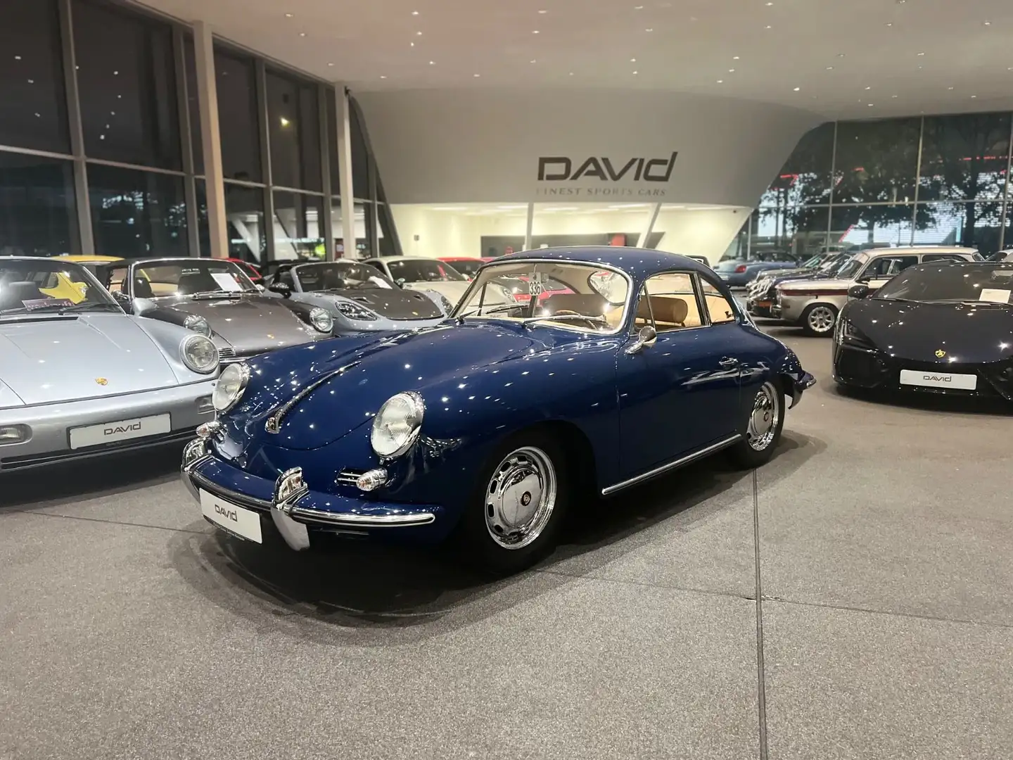 Porsche 356 SC Coupe *voll restauriert*Baliblau*Historie Blau - 1