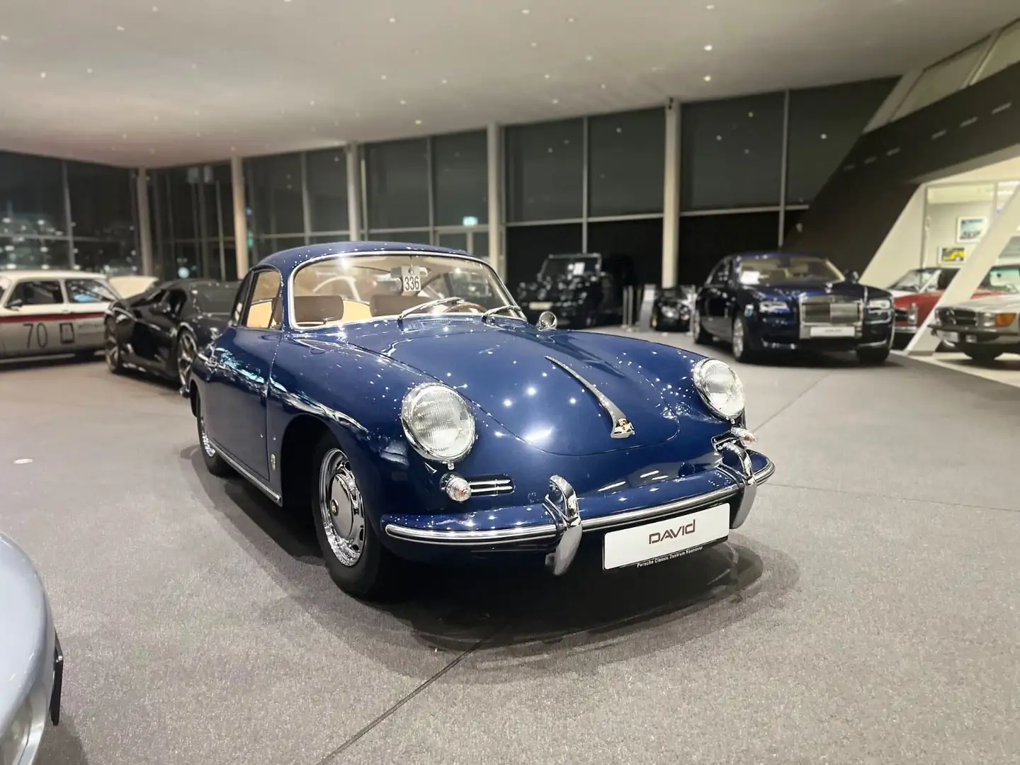 Porsche 356 SC Coupe *voll restauriert*Baliblau*Historie Blau - 2