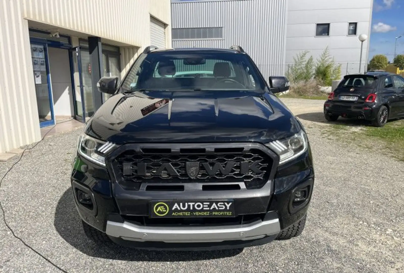 Ford Ranger Super Cabine 2.0 TDCi 213chWildtrak Bi-Turbo 22916HT Pack HAWK TVA DEDUCTIBLE Schwarz - 2