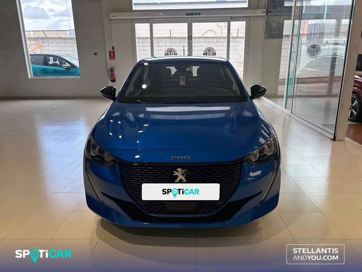 Peugeot 208 Allure Pack Eléctrico 100kW Azul - 2