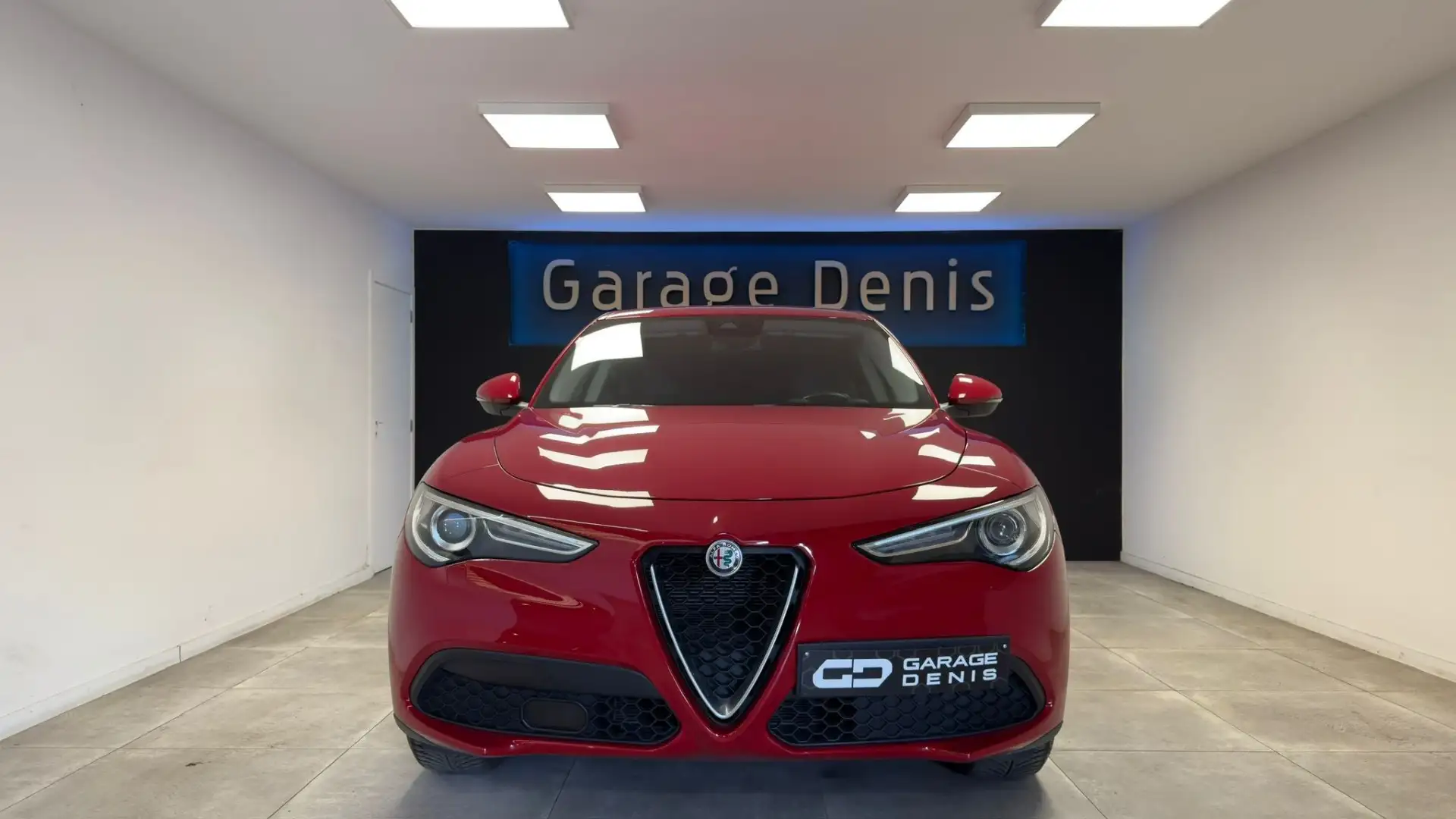 Alfa Romeo Stelvio 2.2 MJD Super*BOITE-AUTO*GPS*CUIR*LED*GARANTIE* Rood - 2