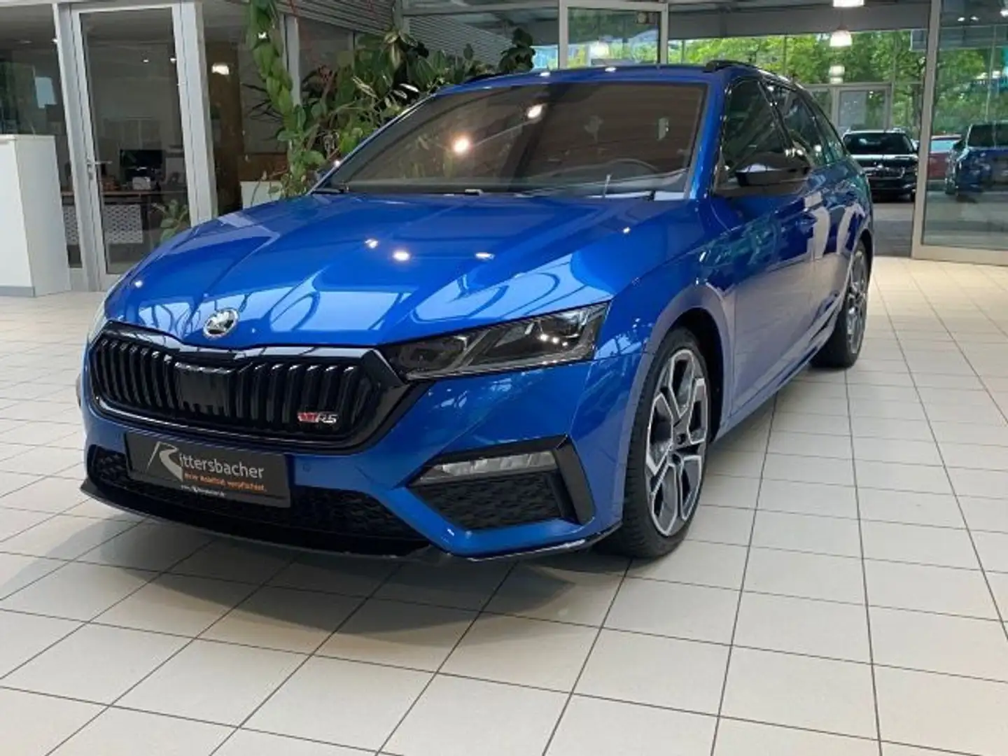 Skoda Octavia Combi RS Plus TDI 4x4 AHK Canton Sound Blau - 2