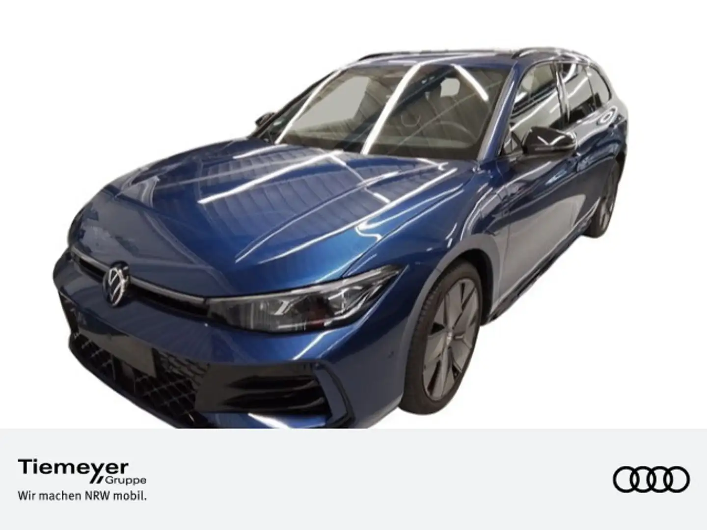 Volkswagen Passat Variant eHybrid R-LINE BLACK PANO LEDER H Blau - 1