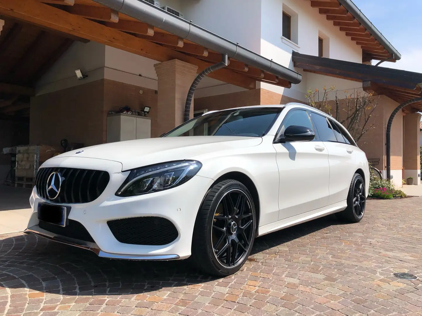 Mercedes-Benz C 220 SW d Sport Plus Bianco - 2