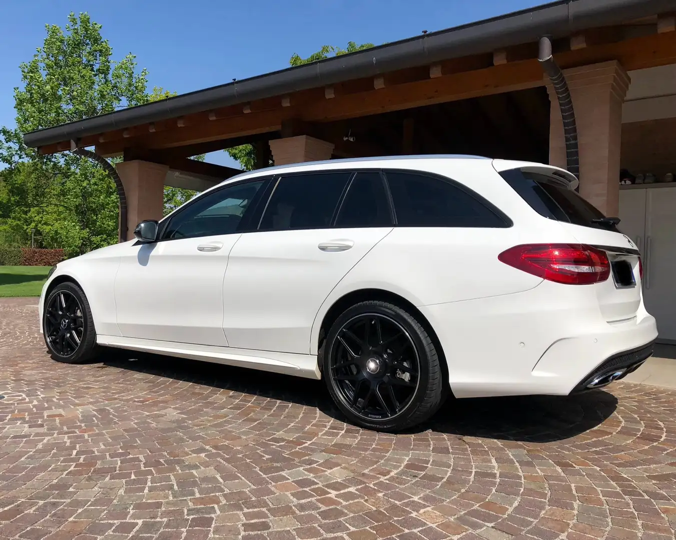 Mercedes-Benz C 220 SW d Sport Plus Bianco - 1