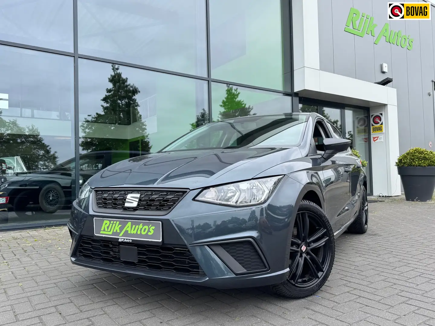SEAT Ibiza 1.0 TGI * 1E Eigenaar * Dealer Onderhouden * Airco Grey - 1