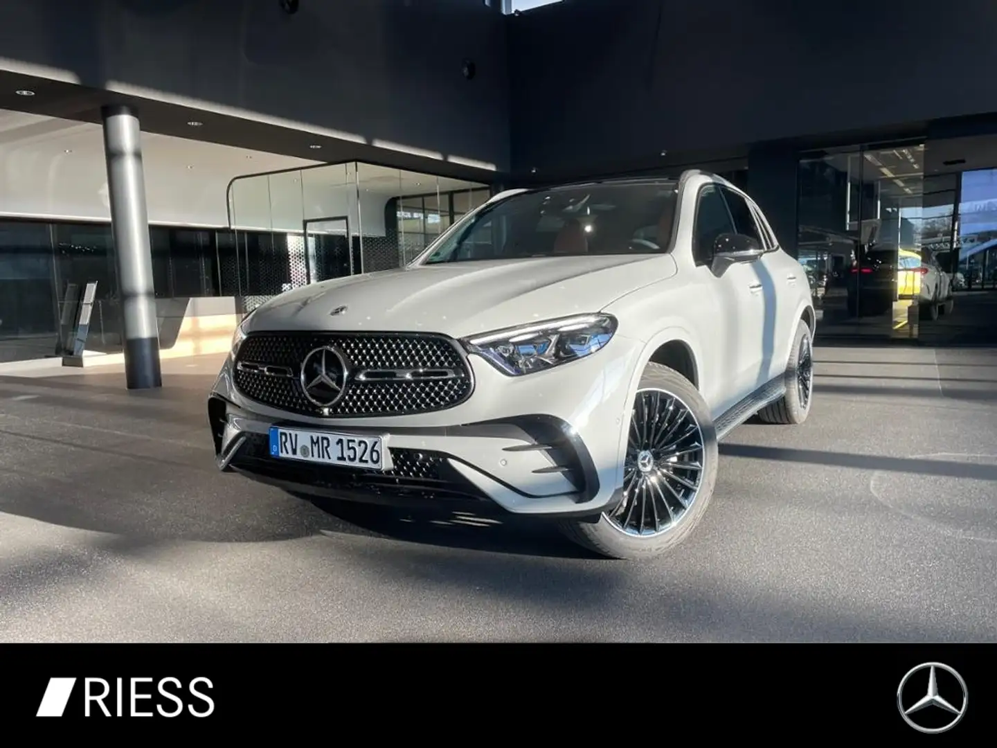 Mercedes-Benz GLC 450 d AMG+PANO+AHK+HA LENK+AIRM+STDHZG+HUD+ Сірий - 1