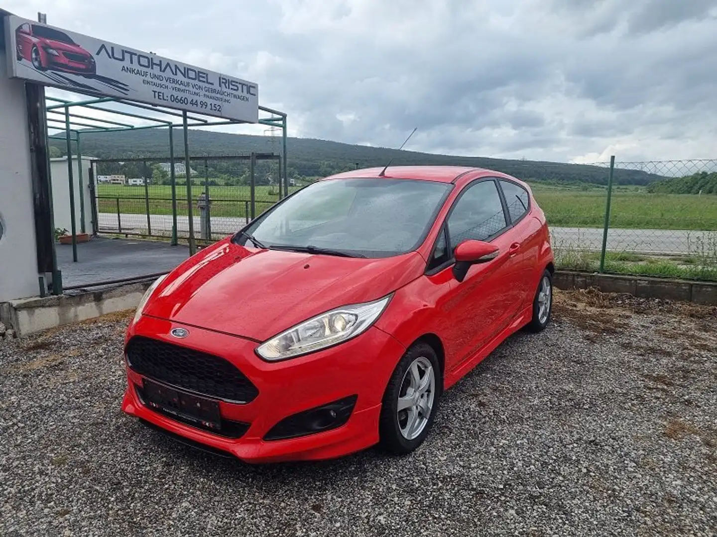Ford Fiesta Sport 1,0 EcoBoost Start/Stop Rouge - 1