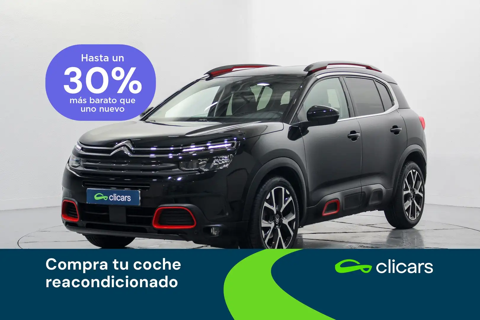Citroen C5 Aircross BlueHDi S&S Feel 130 Negro - 1