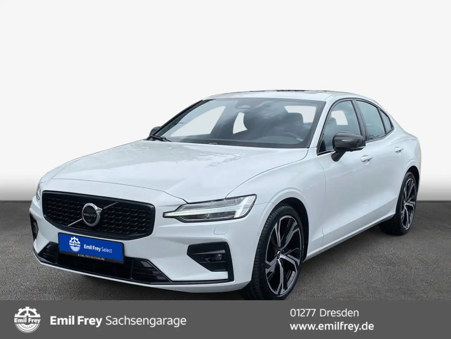 Volvo S60 B4 B DKG Plus Dark Pano*Stdhzg Blanco - 1