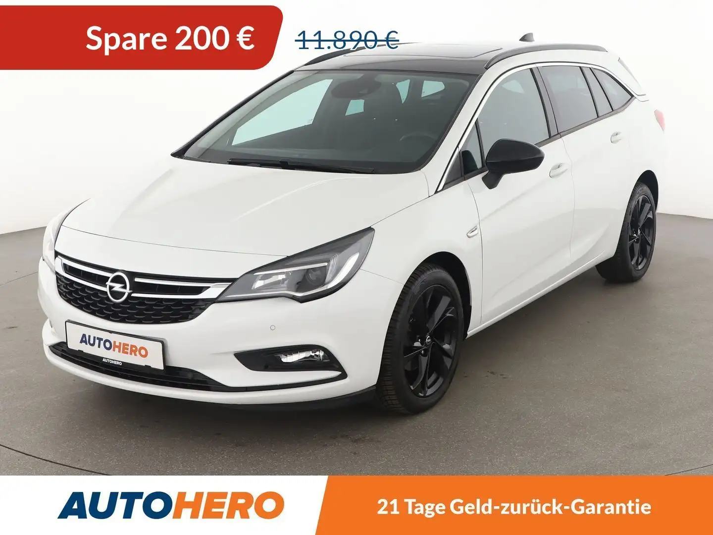 Opel Astra 1.4 SIDI Turbo ON*NAVI*PDC*SHZ*SPUR*KLIMA* Blanc - 1
