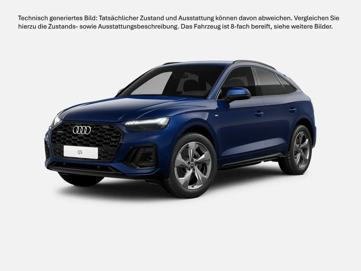 Audi Q5 Sportback 45 TFSI quattro S tronic S line |LM Blau - 2