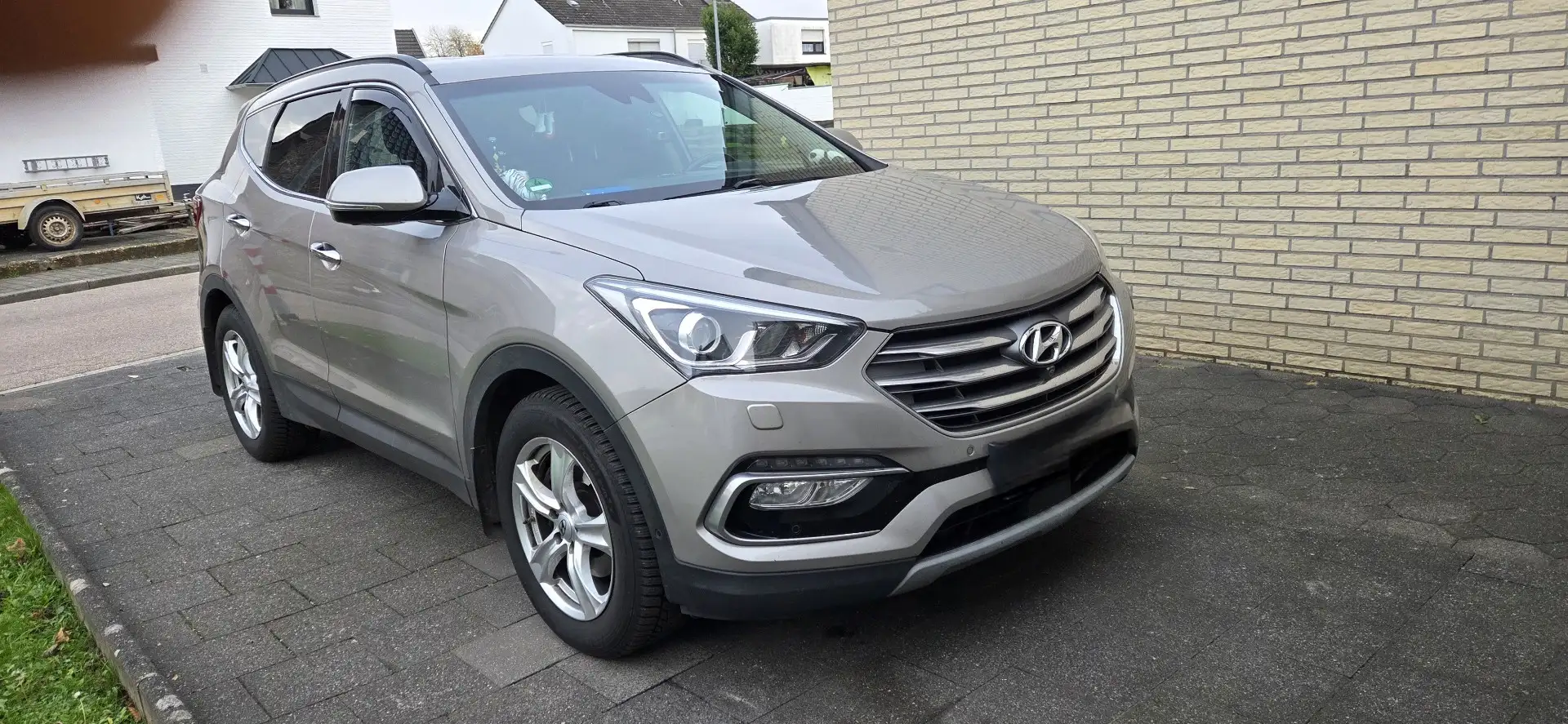 Hyundai SANTA FE blue 2.2 CRDI 4WD Automatik Premium - 1
