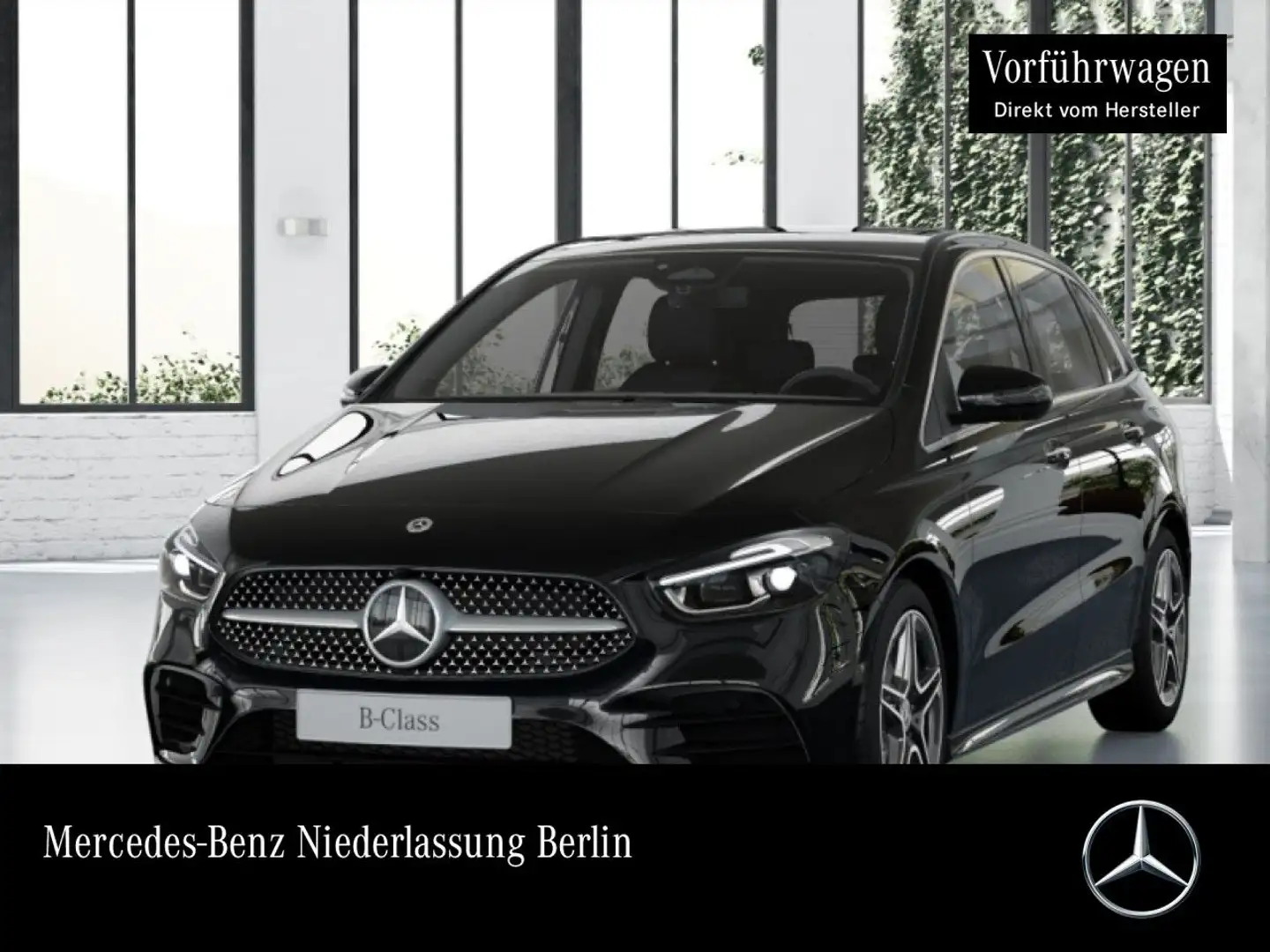 Mercedes-Benz B 200 AMG+PANO+360°+AHK+MULTIBEAM+TOTW+KEYLESS+7G Zwart - 1