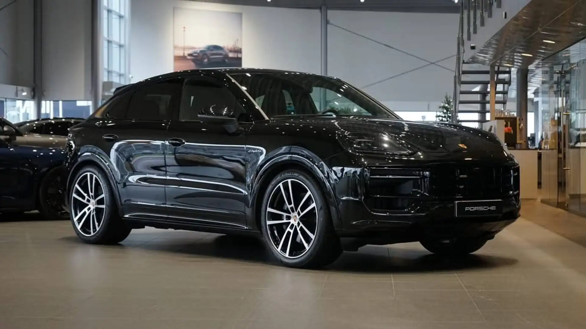 Porsche Cayenne Coupe E-Hybrid 470cv - Sport Design - Gancio - 22 Noir - 1