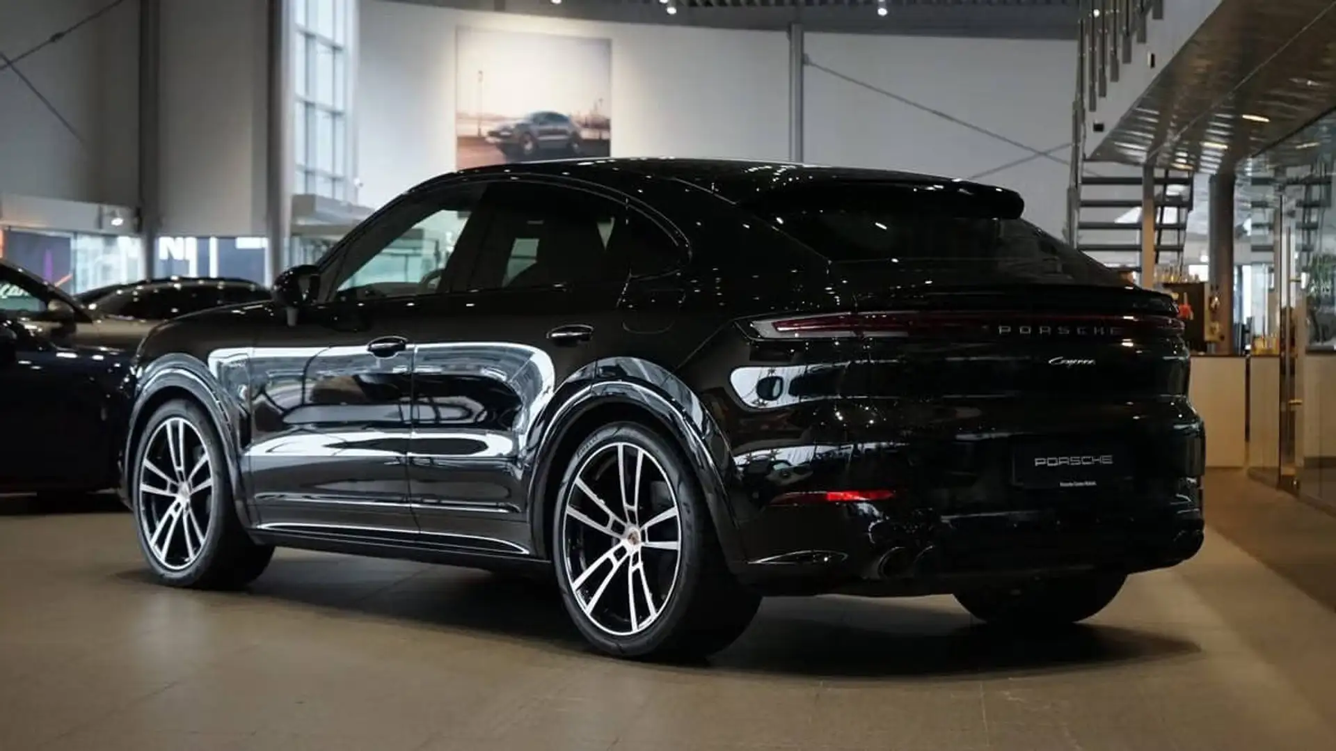 Porsche Cayenne Coupe E-Hybrid 470cv - Sport Design - Gancio - 22 Noir - 2