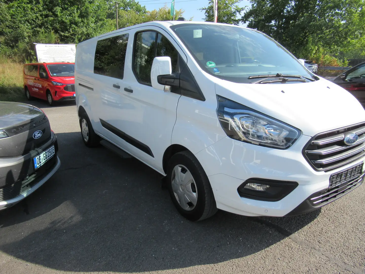 Ford Transit Custom 320 L2 Trend Blanc - 2