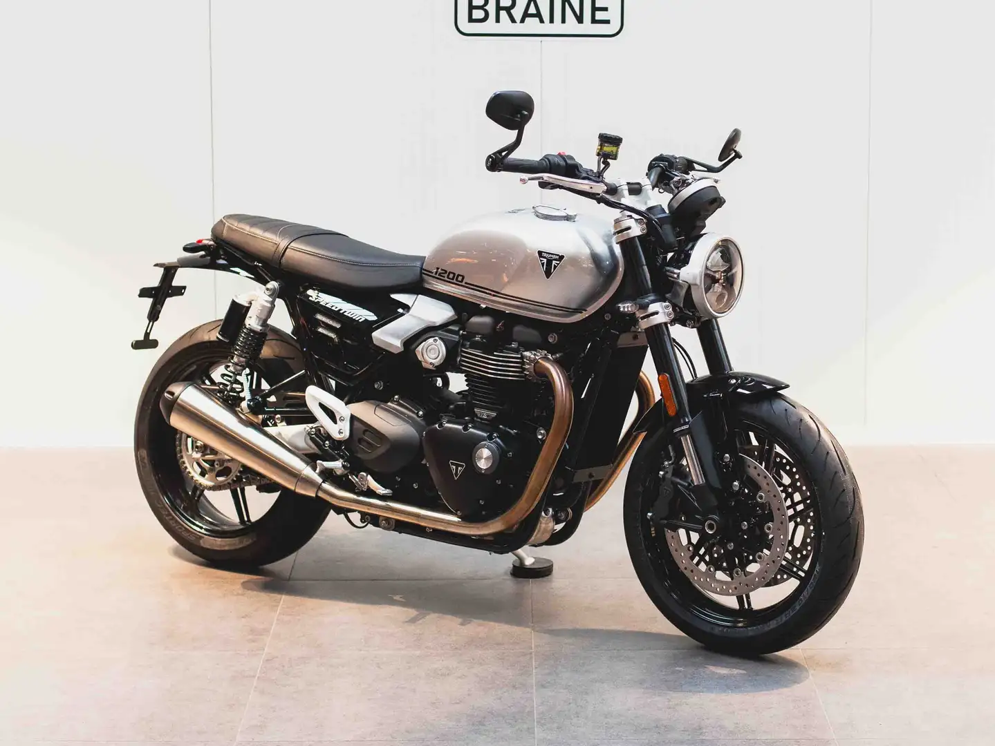 Triumph Speed Twin 2025 Argintiu - 1