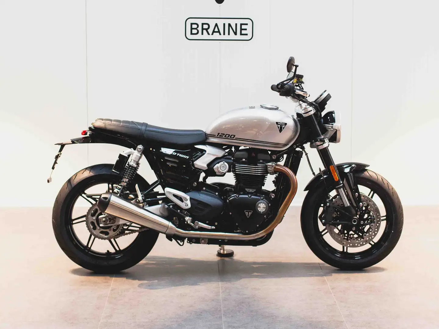 Triumph Speed Twin 2025 Argintiu - 2