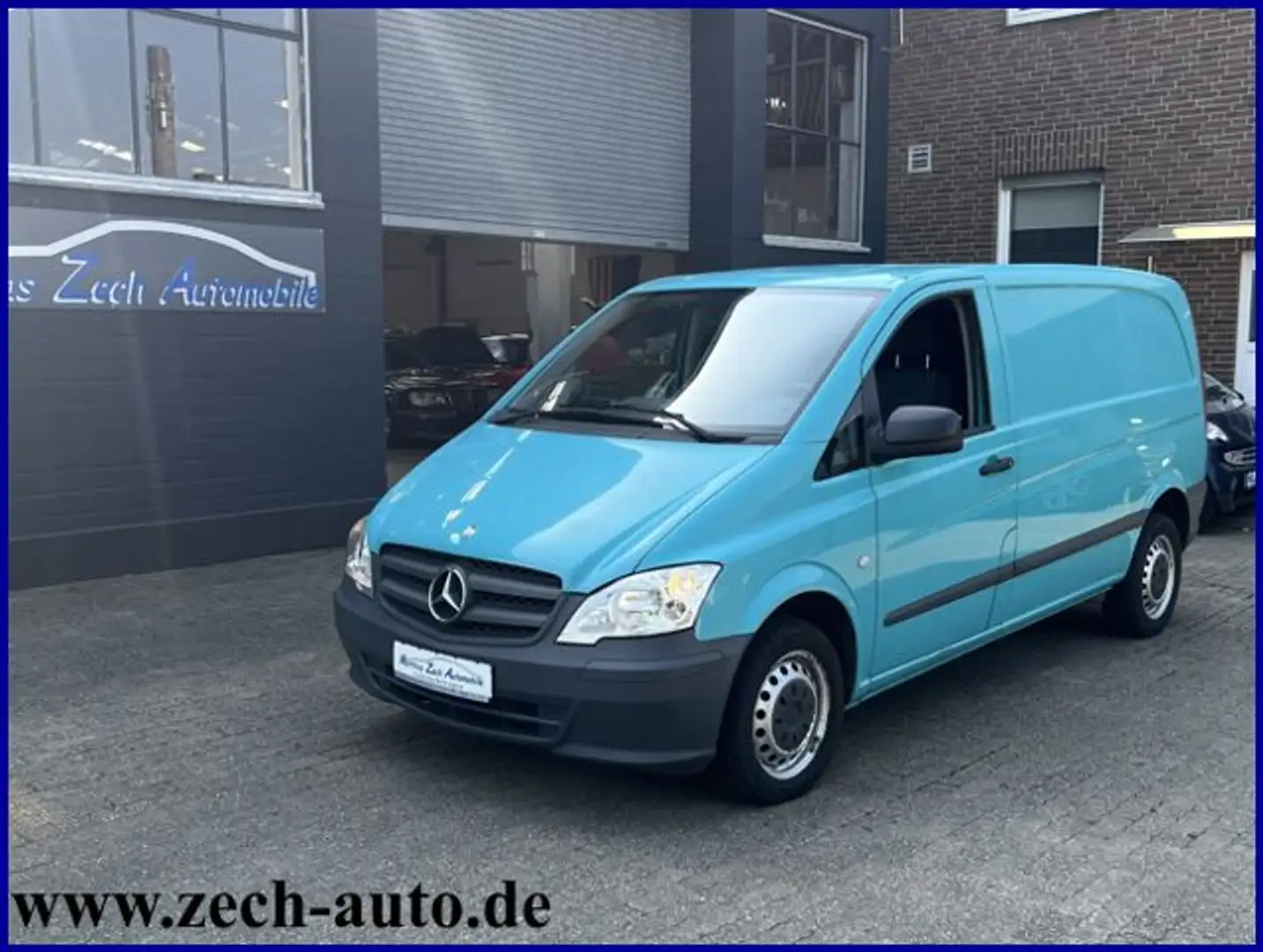 Mercedes-Benz Vito 110 CDI Kasten * Klima * Blauw - 2