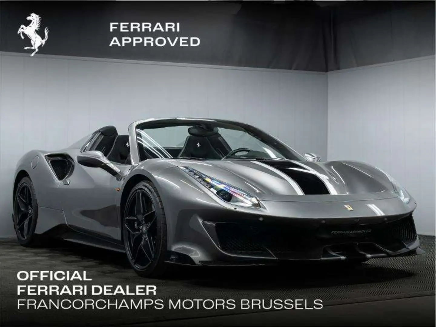 Ferrari 488 PISTA SPIDER Gris - 1