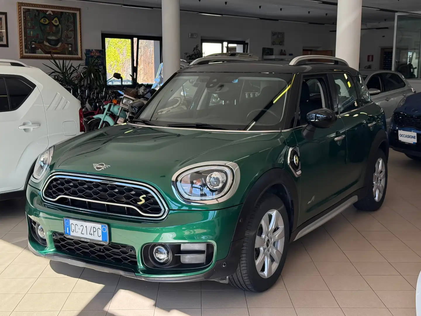 MINI Cooper SE Countryman 4X4 PLUG-IN *IVA* AUTOMATICA Groen - 1