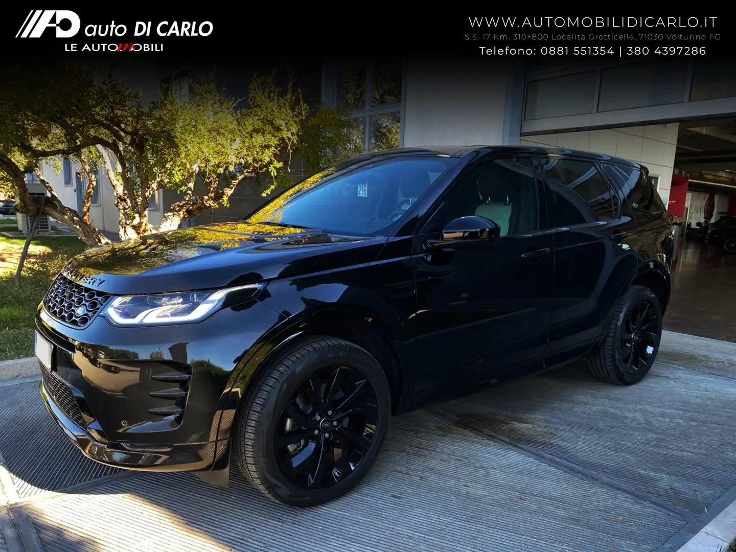 Land Rover Discovery Sport Discovery Sport 1.5 I3 PHEV 309 CV AWD Auto Dynami Schwarz - 1