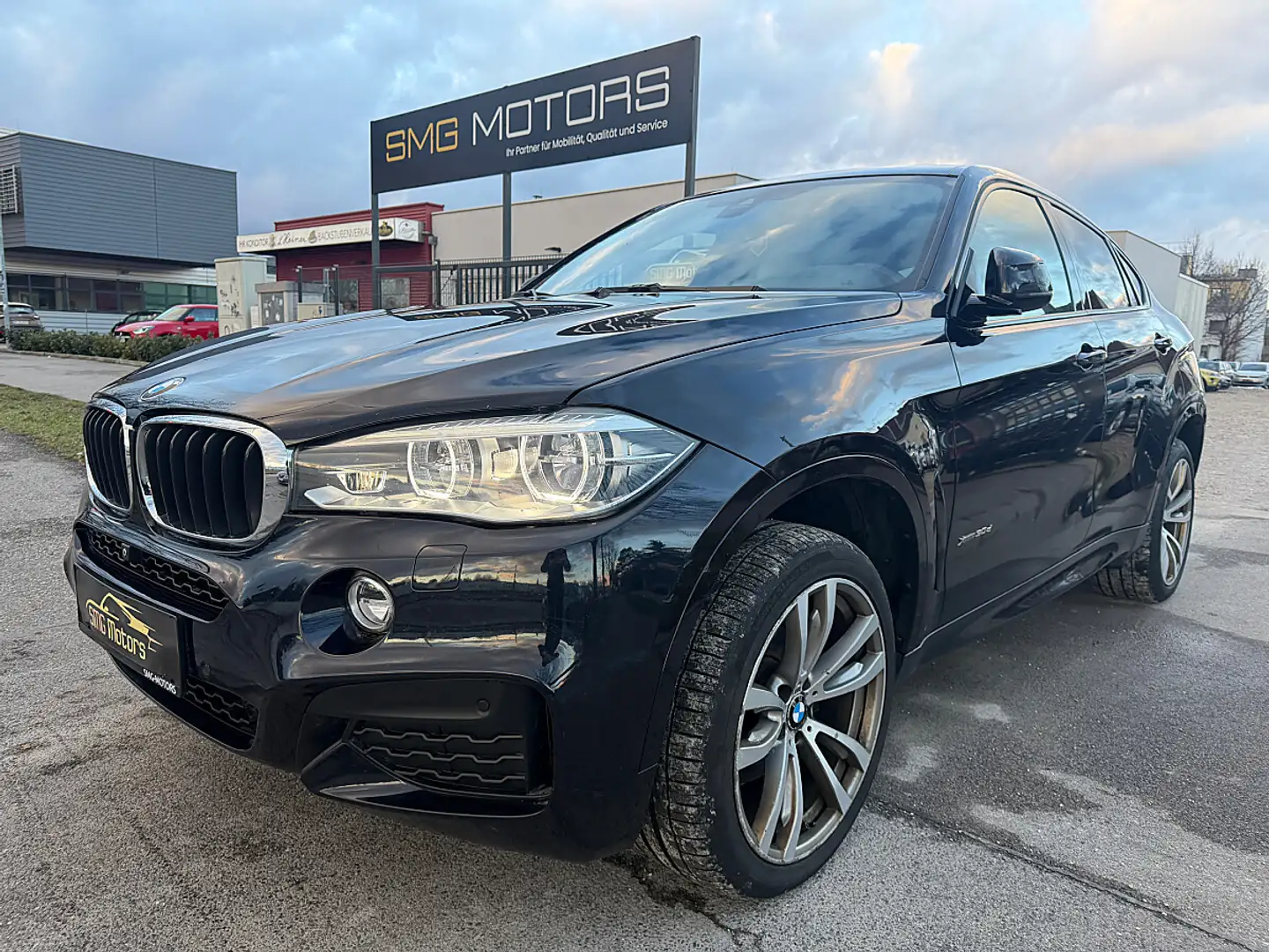 BMW X6 xDrive30d Aut. M-PAKET AB WERK  !!! VIGNETTE,VO... Schwarz - 1