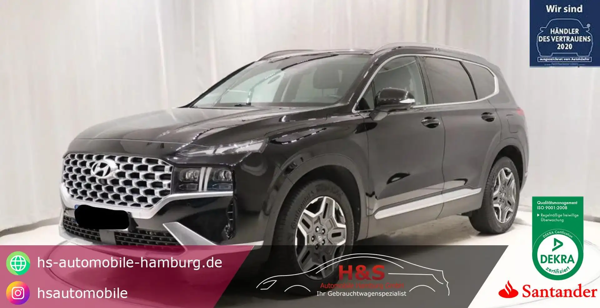 Hyundai SANTA FE SANTA FE Signature Plug-In Hybrid 4WD Schwarz - 1