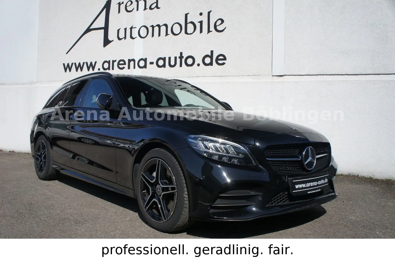Mercedes-Benz C 200 T Automatik*LEDER*LED*PANO*NIGHT*AMG Line* Noir - 1