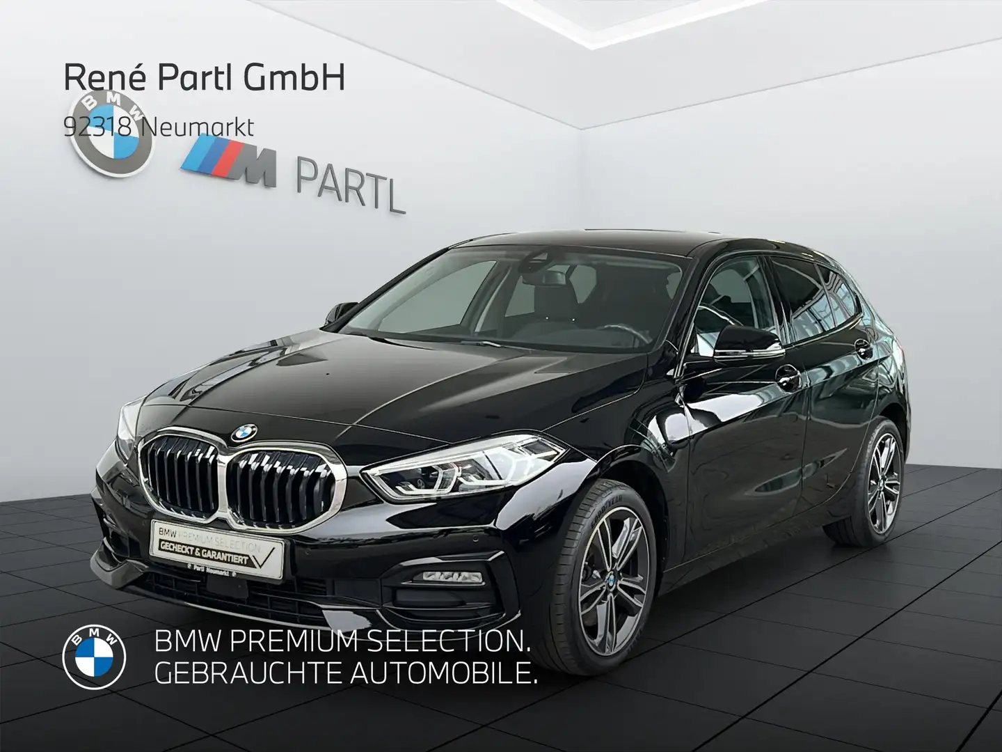 BMW 116 d Sport-Line LED PDC HiFi DAB CarPlay Schwarz - 1