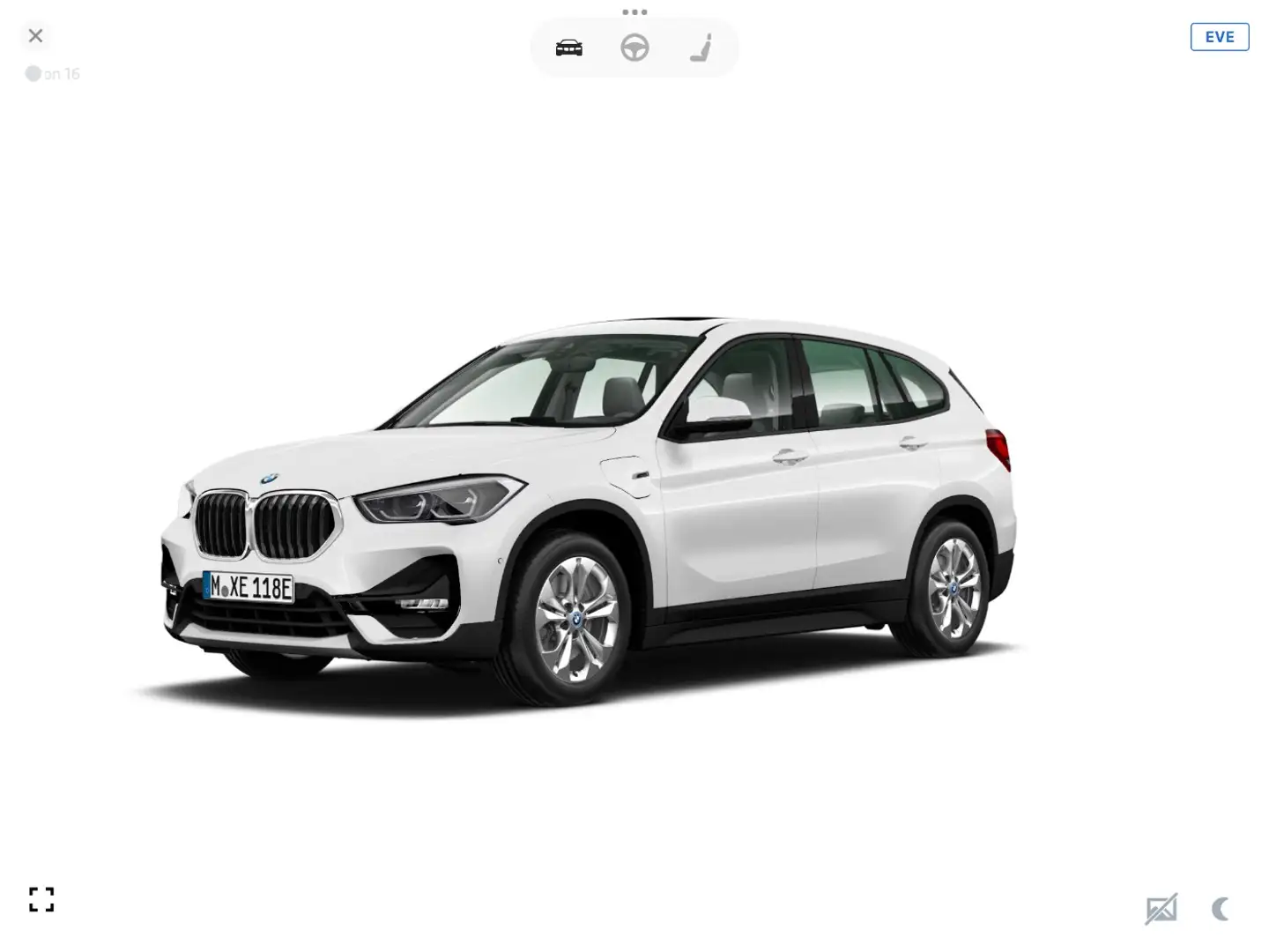 BMW X1 xDrive25e HUD*Panorama*Kamera*Navi*MFL* Weiß - 1